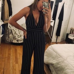 Navy with Stripes Pant Suit 💙